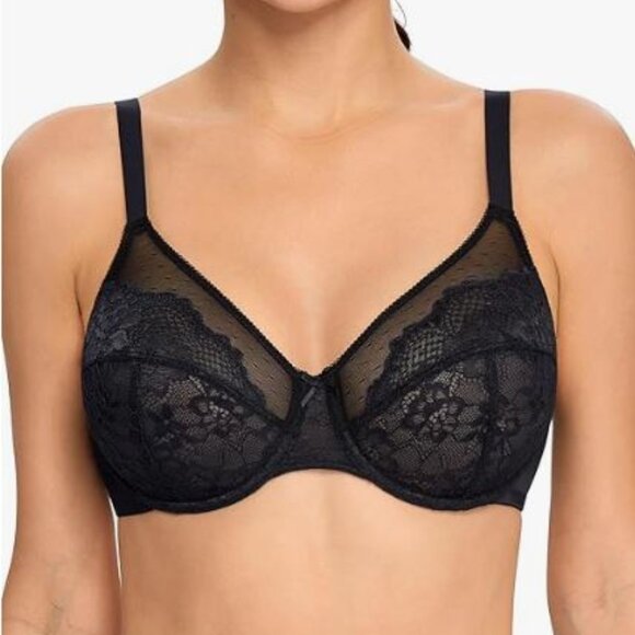NWT! BUNDLE!! HACI, 2 full coverage underwire bras - black and beige - Picture 7 of 15